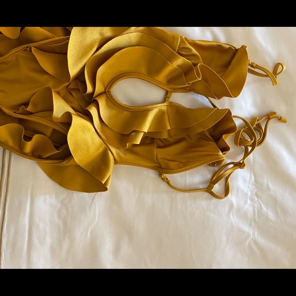 Zimmerman Aliane Waterfall Gold One-piece - SOLD OUT ONLINE and In-Store - Picture 2 of 4